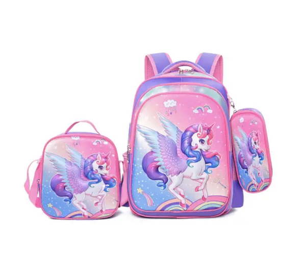 Set de sacs licorne fille