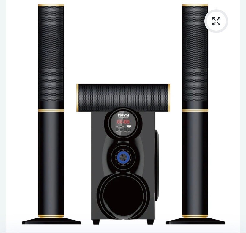 Système audio avec subwoofer puissant