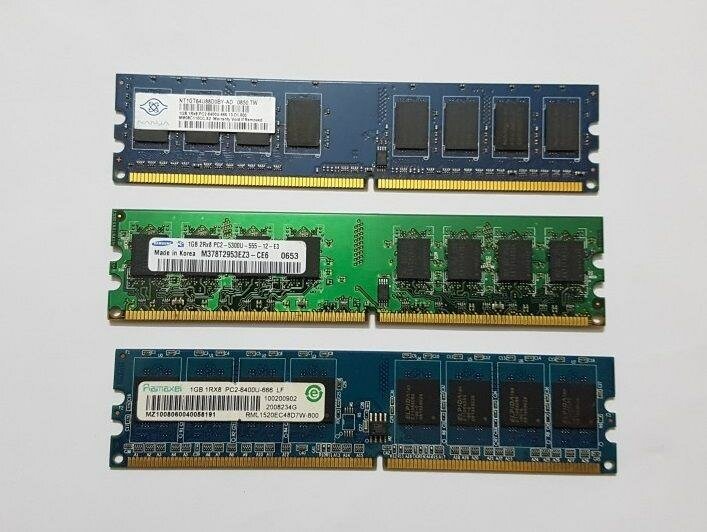 Barrettes RAM DDR2