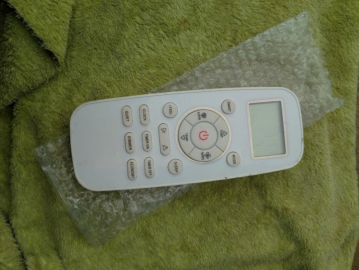 Hisense AC remote control