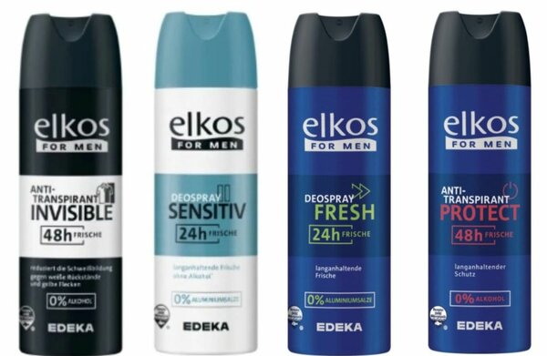 Déodorant Elkos Homme 48h-24h