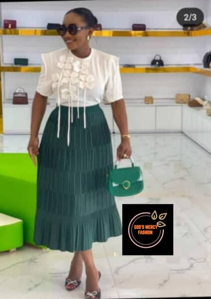 2 piece skirt and top