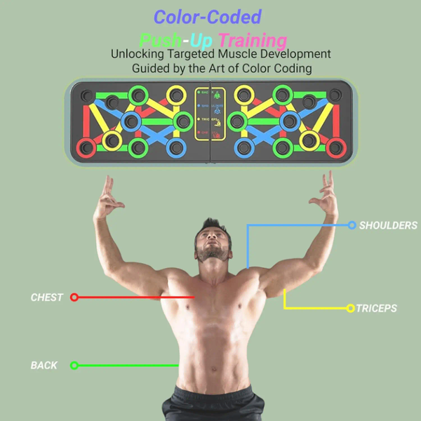 Planche de Pompes Pliable Multifonction  14 en 1