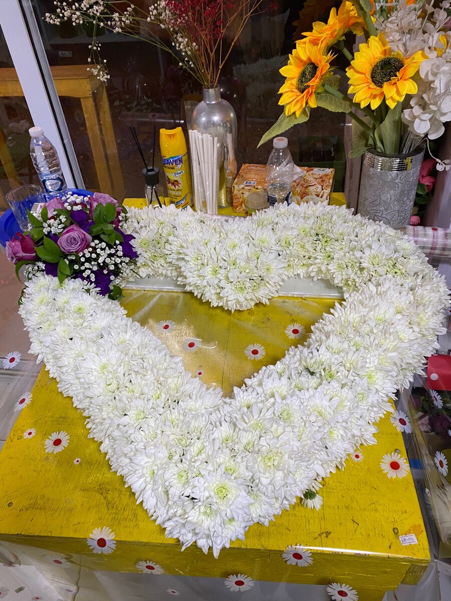 Heart shaped wreath