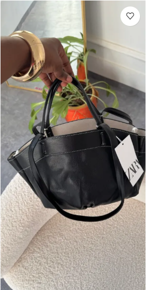 Mag Black Tote Bag
