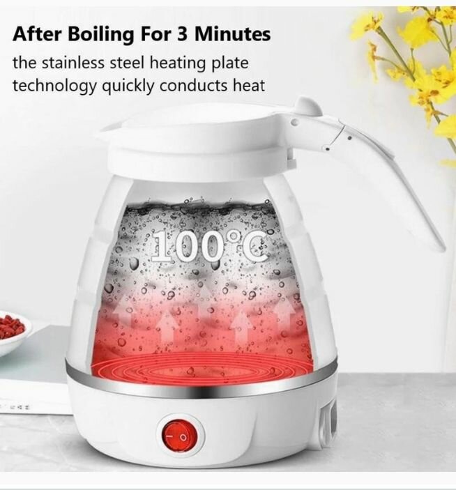 Foldable Electric Kettle 600ML