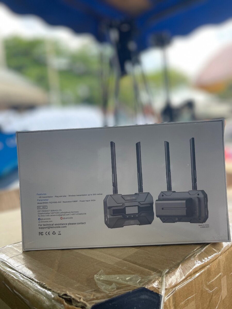 Lemorele R200 Wireless Video Transmitter and Receiver Kit