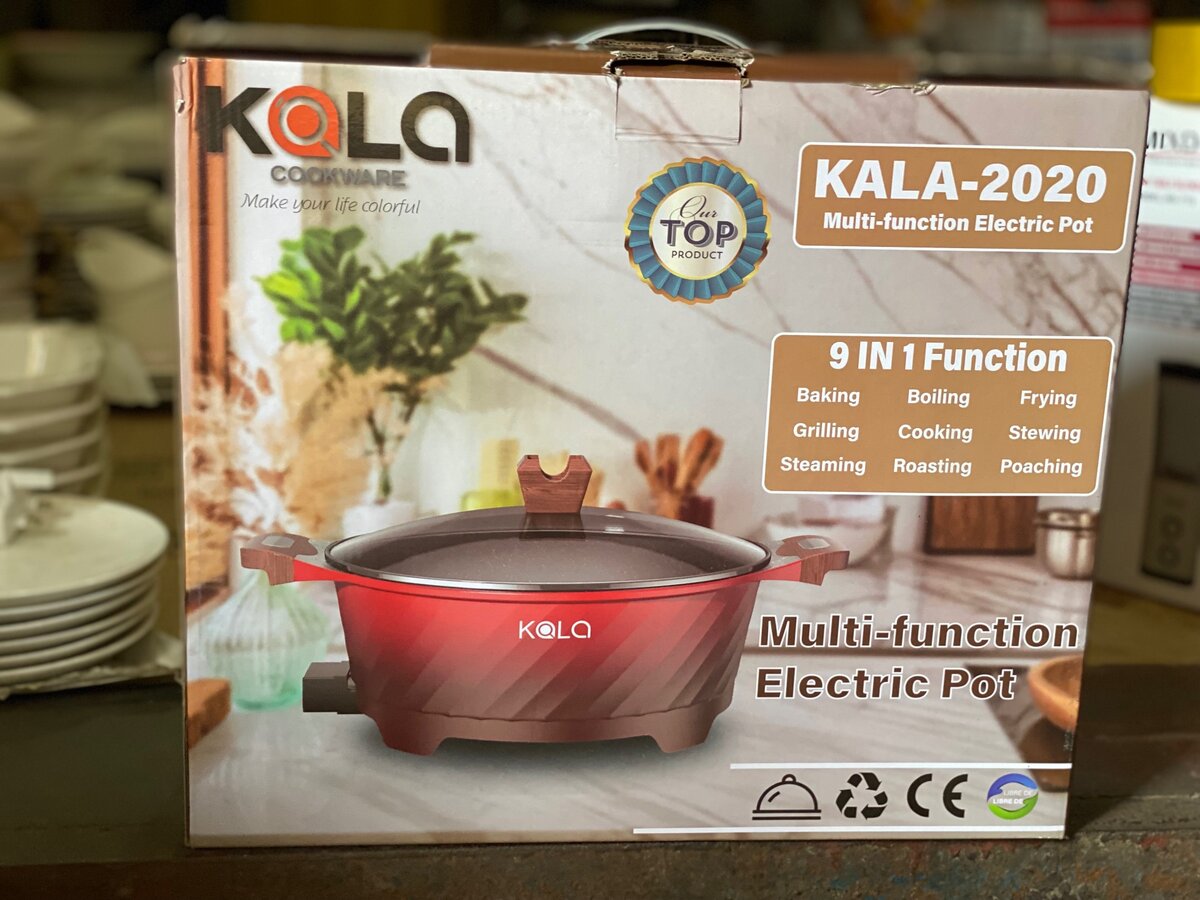 9 Liters multifunctional Electric cooking pan