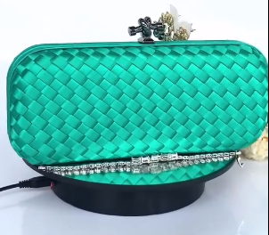 Beautiful turquoise clutch