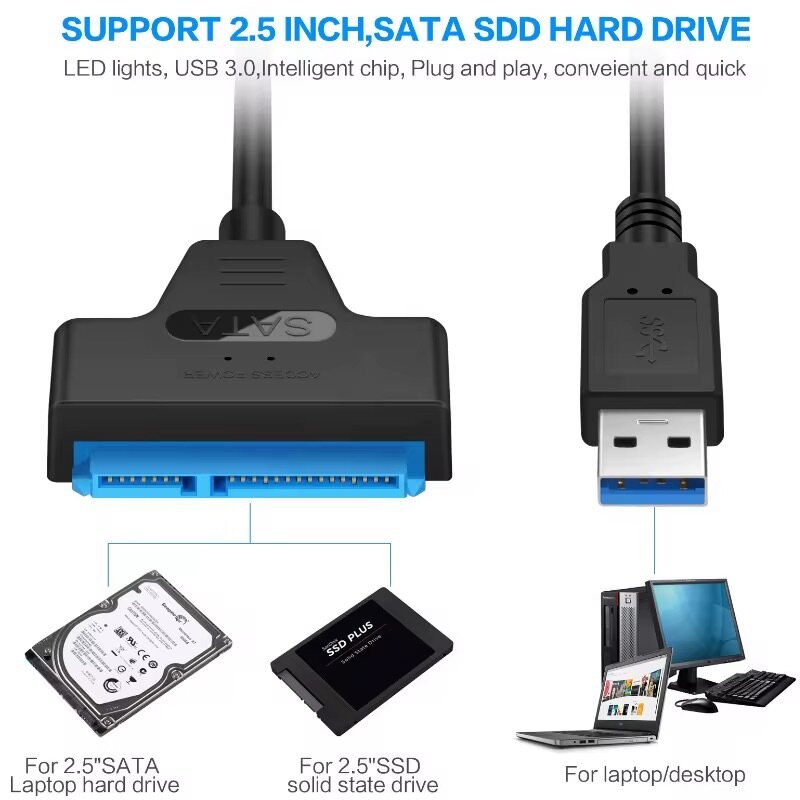 Adaptateur USB 3.0 vers SATA