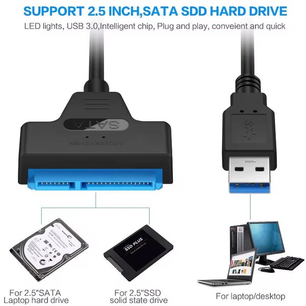 Adaptateur USB 3.0 vers SATA