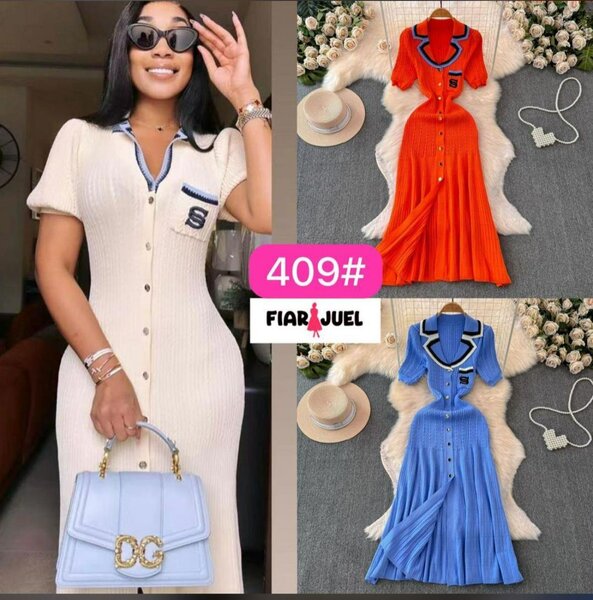 Robe Polo Élégante Femme