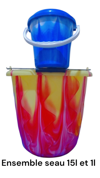 Ensemble Seaux 15L et 1L