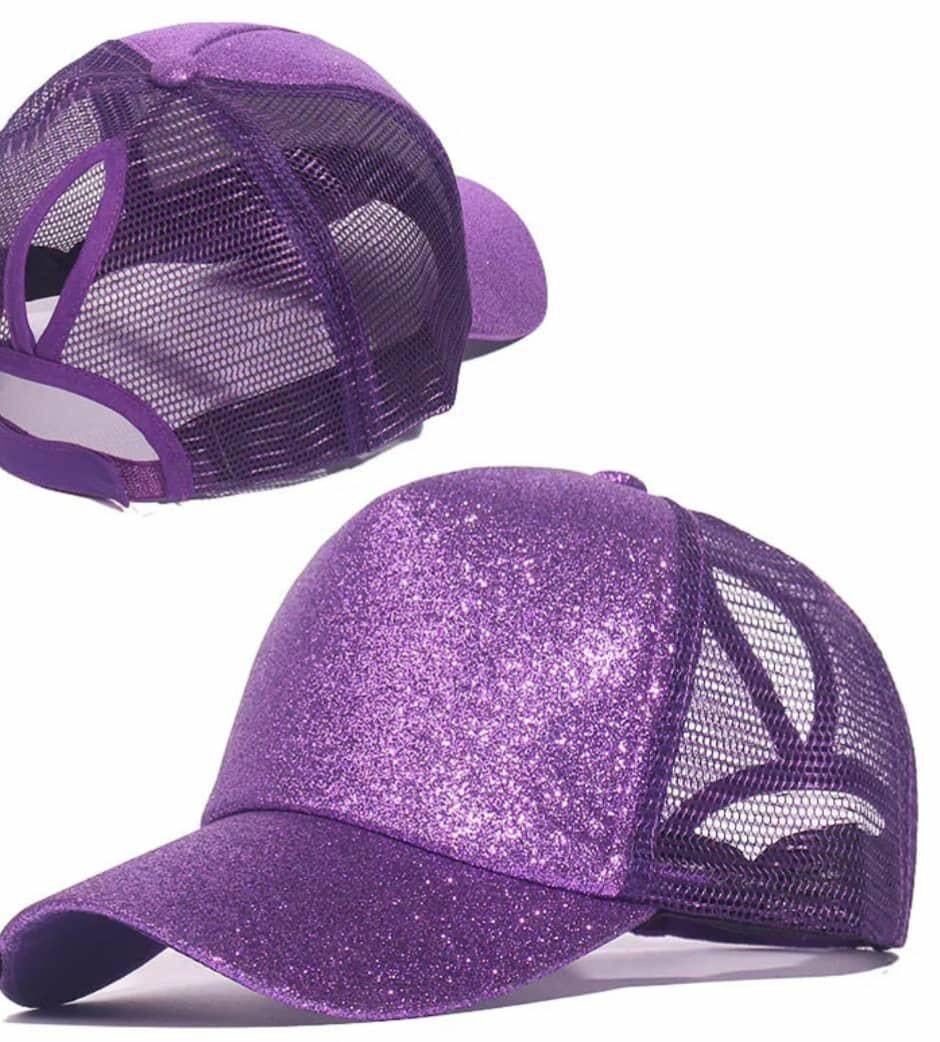 Casquette scintillante