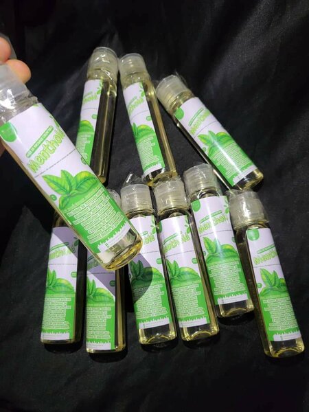 Huile de massage mentholé