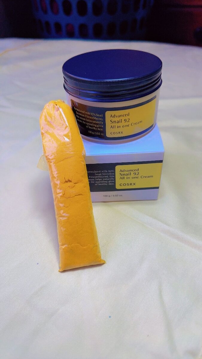 Cosrx 92 and 96 mucin plus a free facial mask for each cream