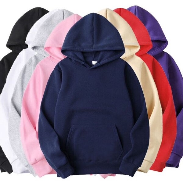 Plain hoodies