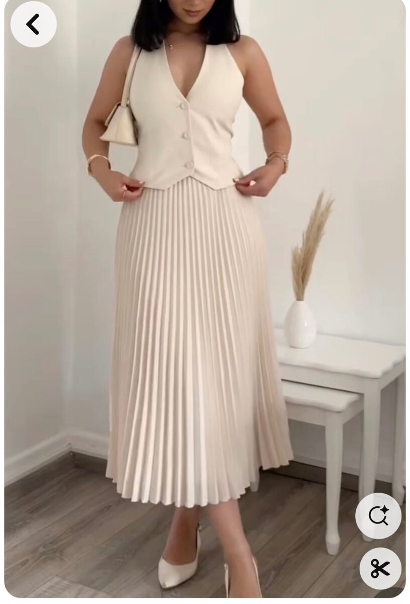 Office dress in color grey