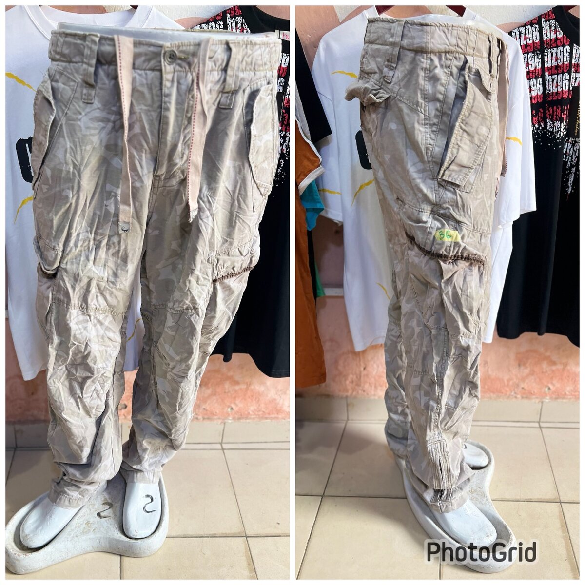 Pantalons cargo stylés hommes