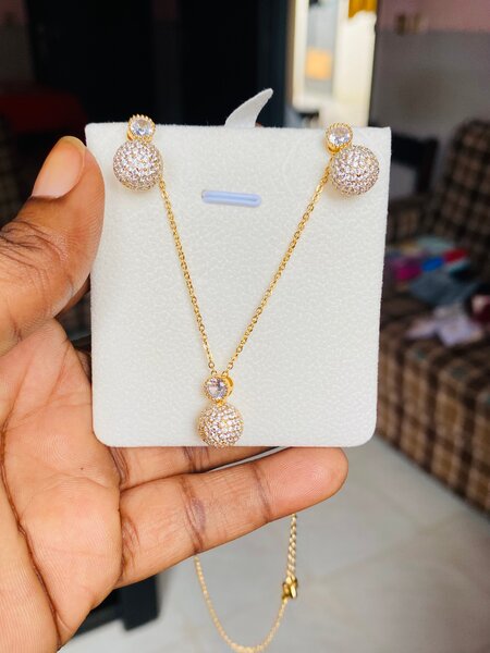 Parure en Or plaqué