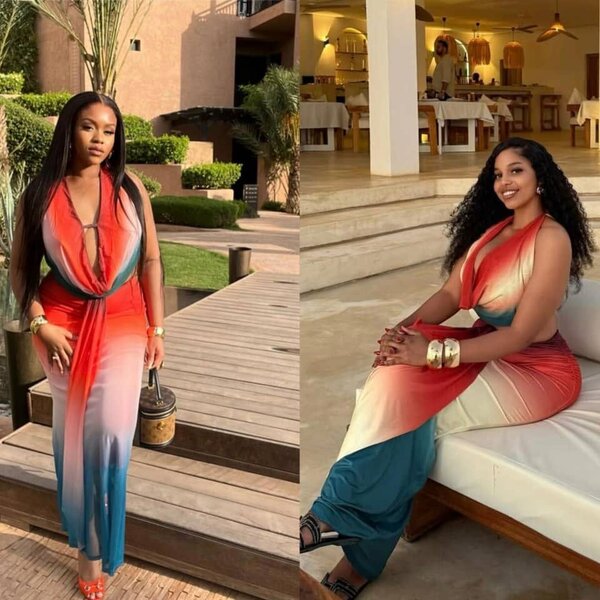 Robe Longue Off-Shoulder