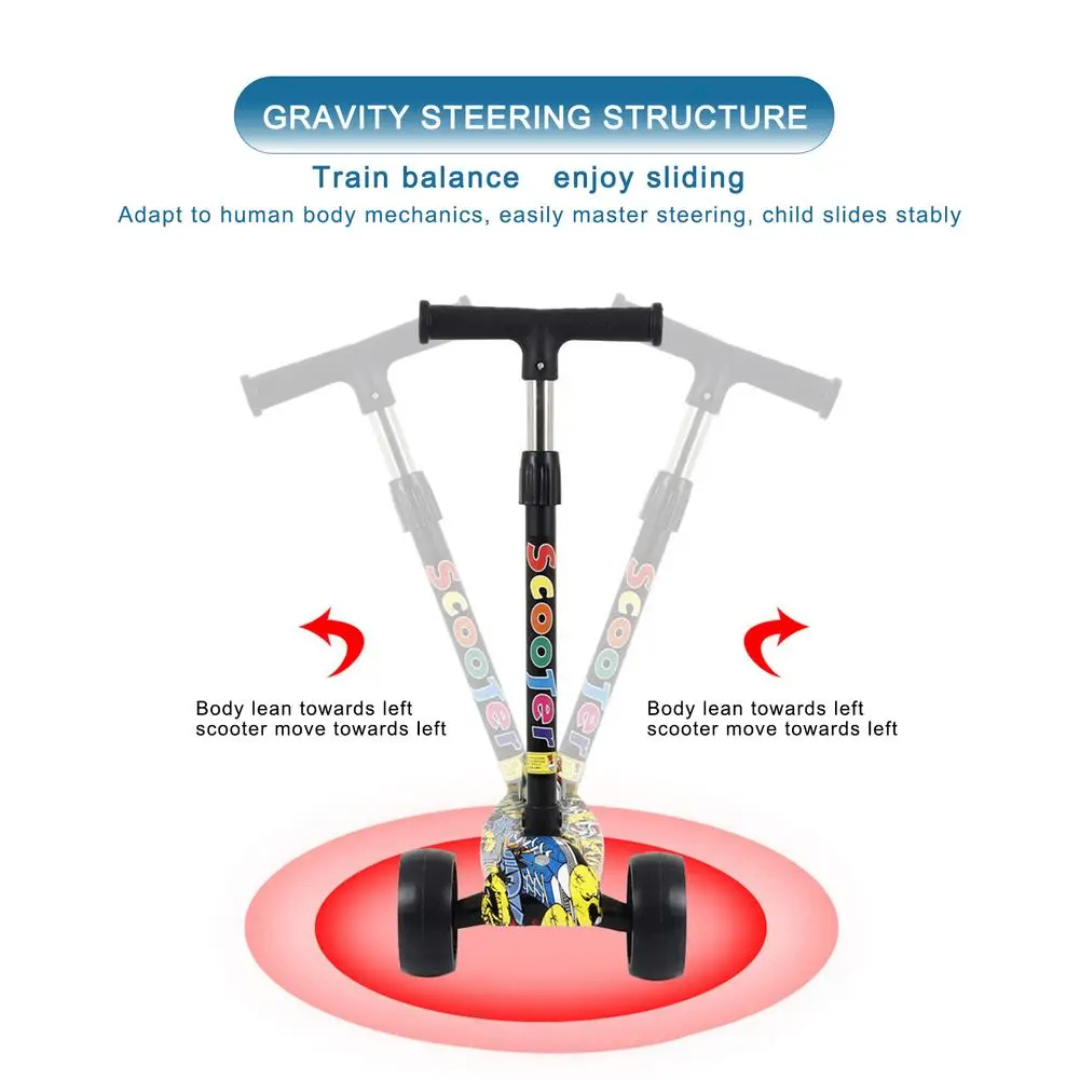 Trottinette Enfant Pliable Colorée