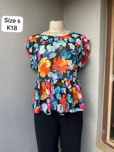 Shirt with Flower Print