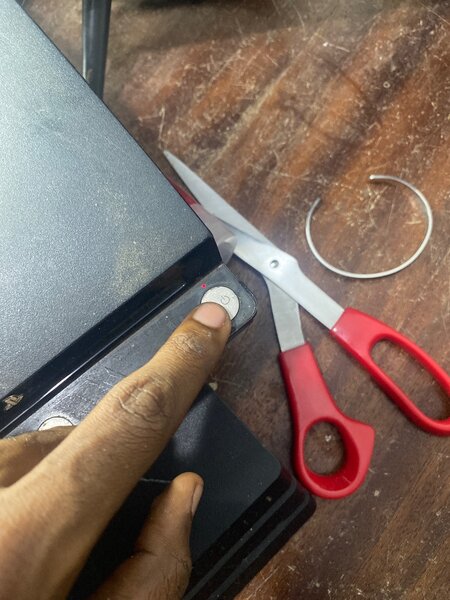 PS3 avec panne jamais démonter