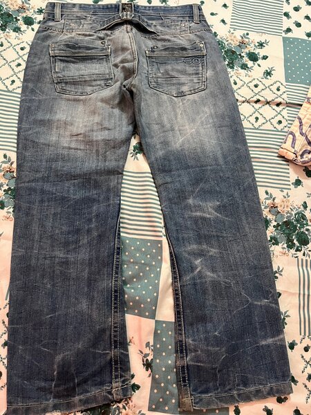 Jean crosshatch