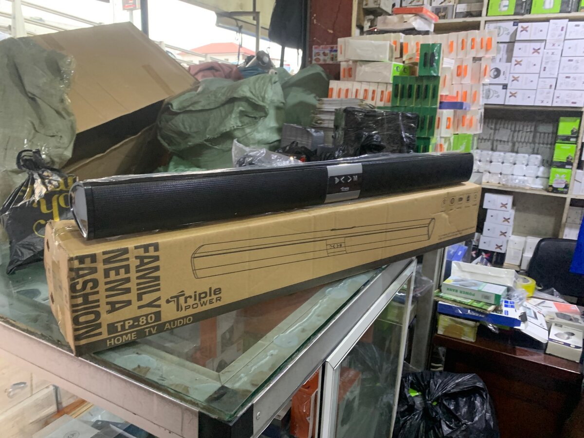 Triple power soundbar