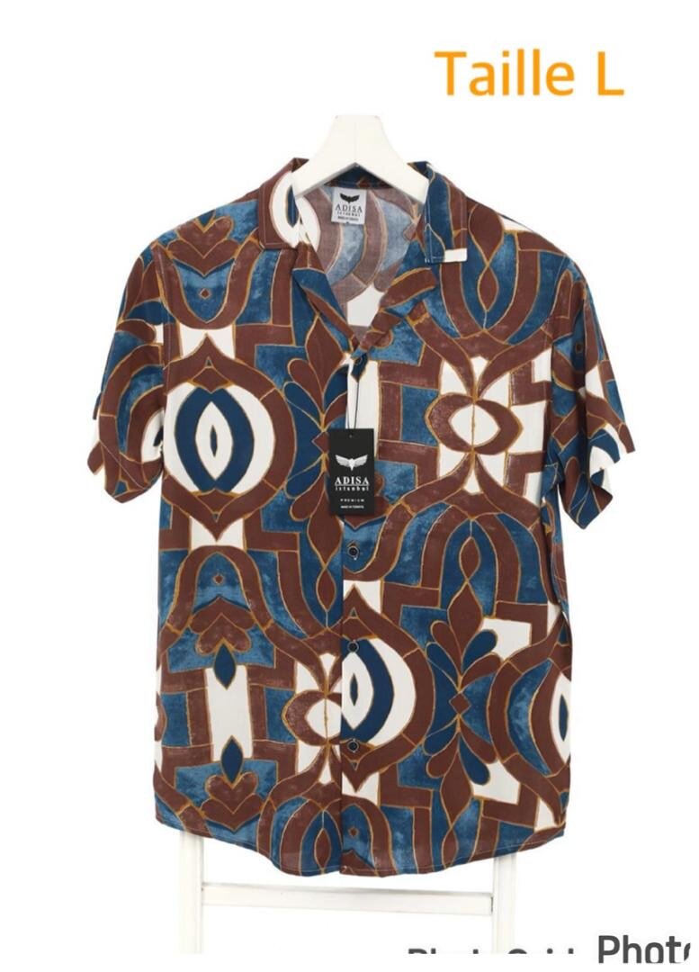 Chemise Homme à Motifs Ethniques