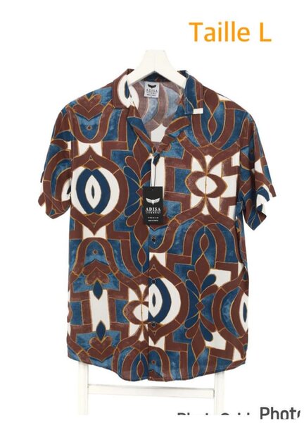 Chemise Homme à Motifs Ethniques
