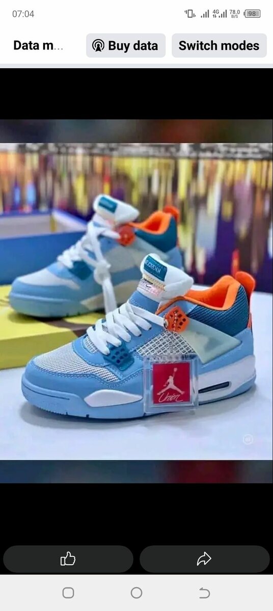 Jordan 4 top quality is available
