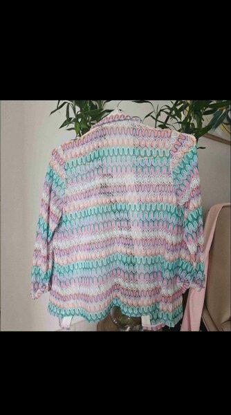 Chemise colorée à motifs femme