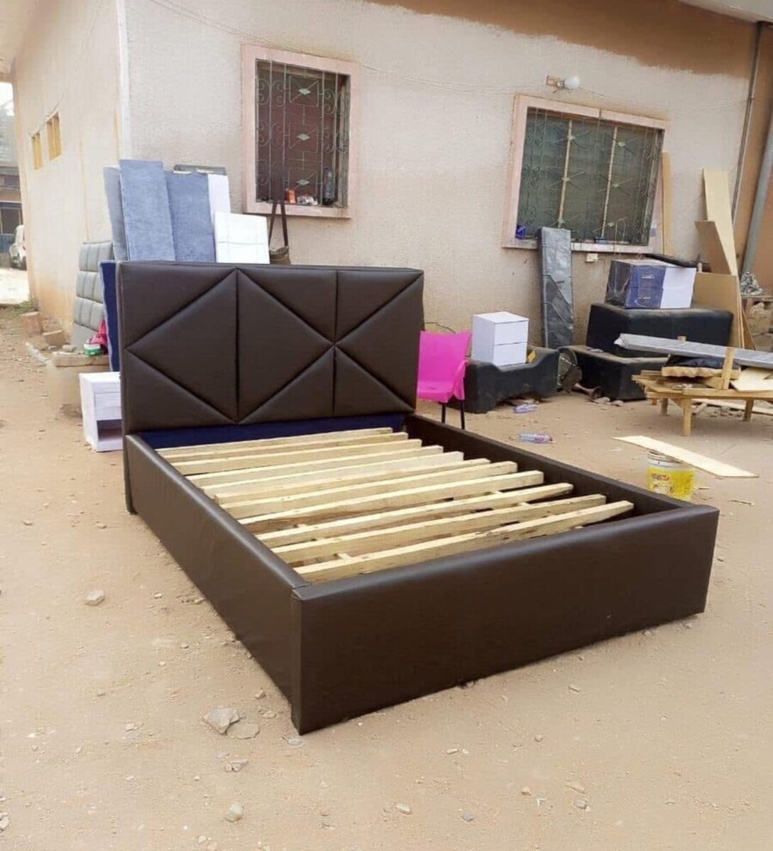 Queen size bed frame