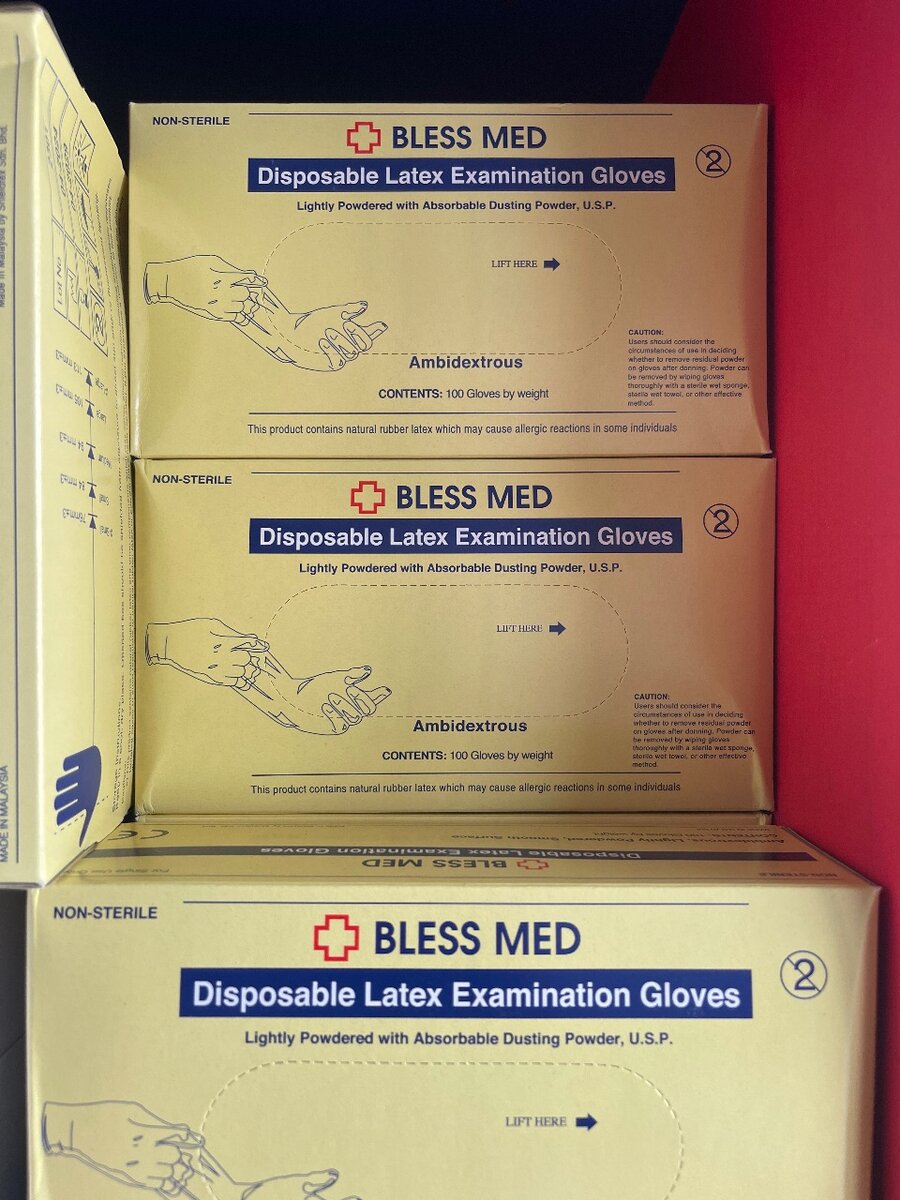 Bless med disposable gloves