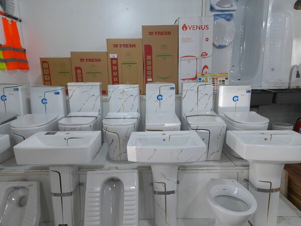 Toilet sets sanitary