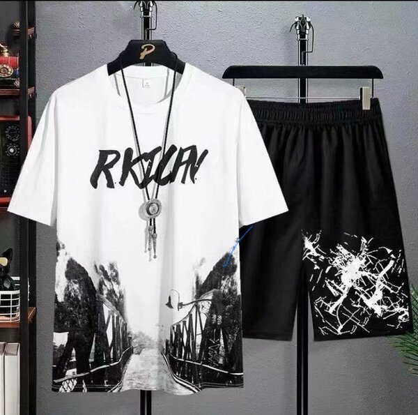 Summer men's top and down