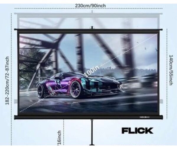 4K Projector Screen With Tripod