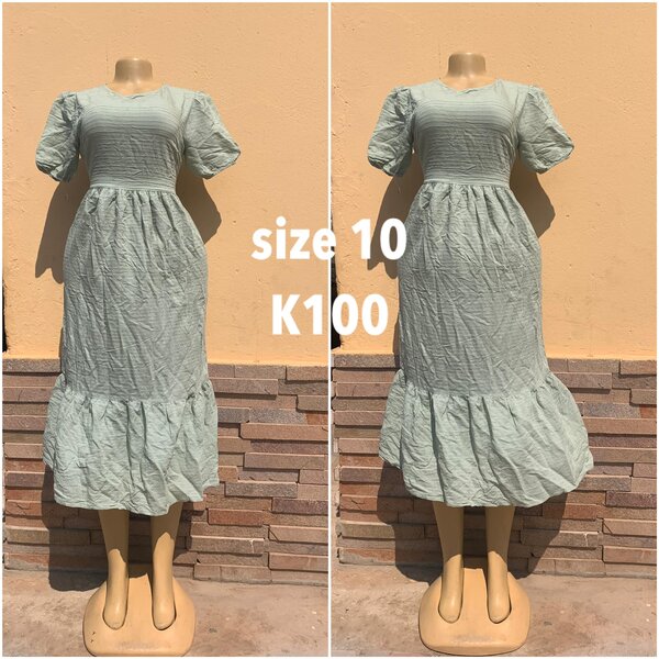 Gray dress loose size 10