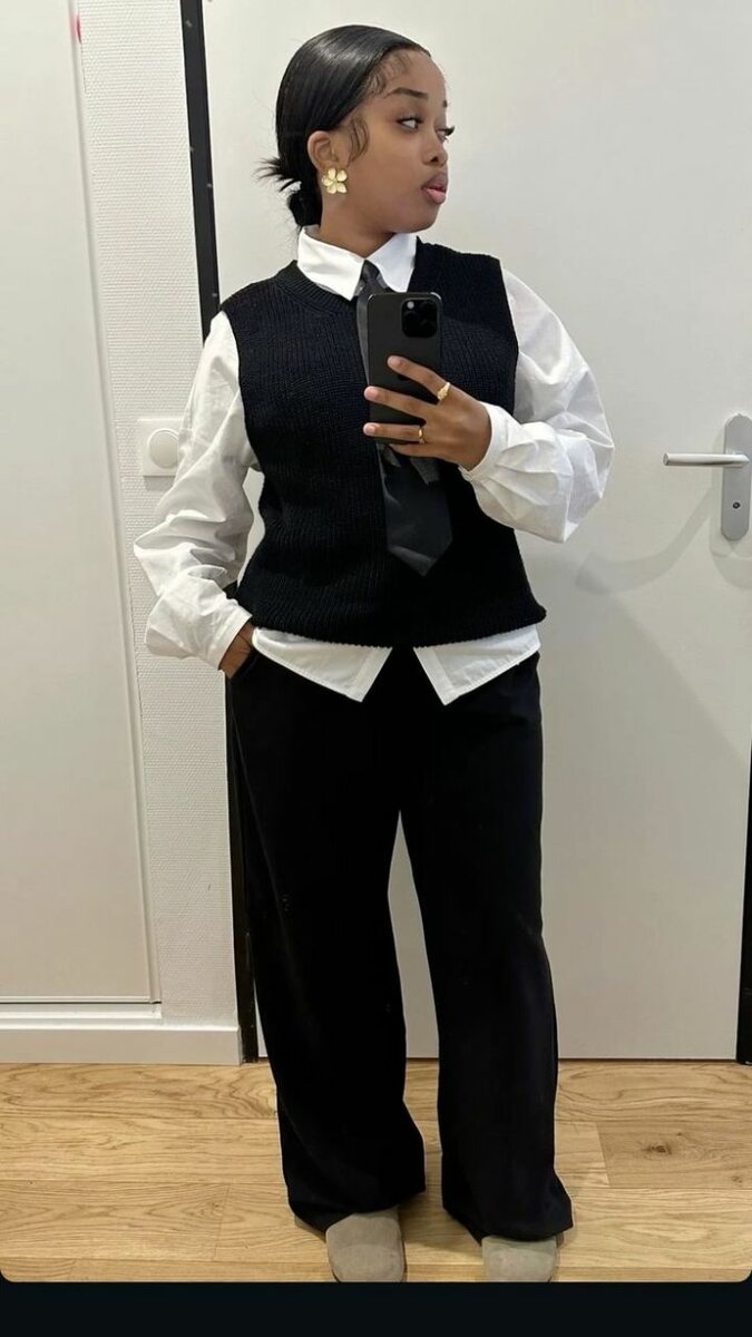 Gilet sans manches en tricot