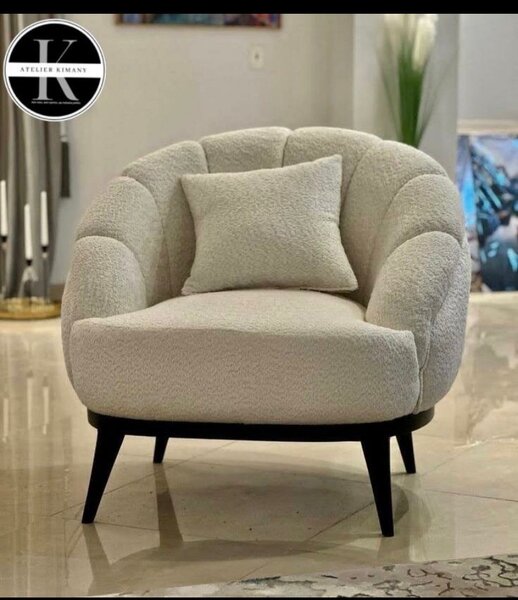 Fauteuil en tissu doux