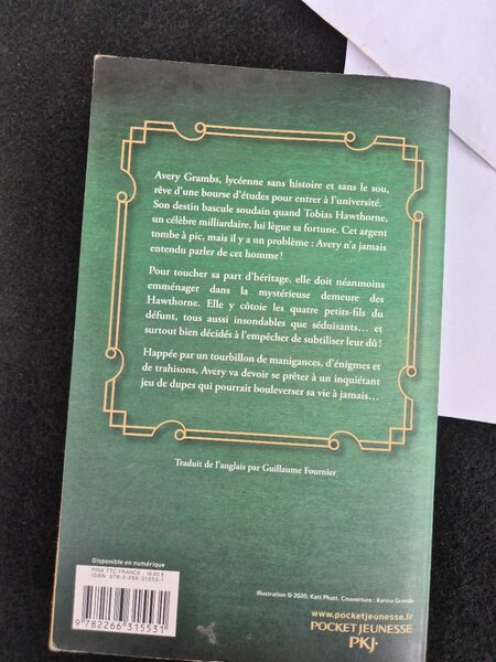 Livre Inheritance Games par Barnes