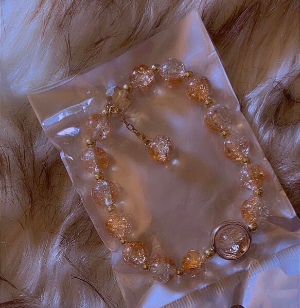 Bracelet perles cristal