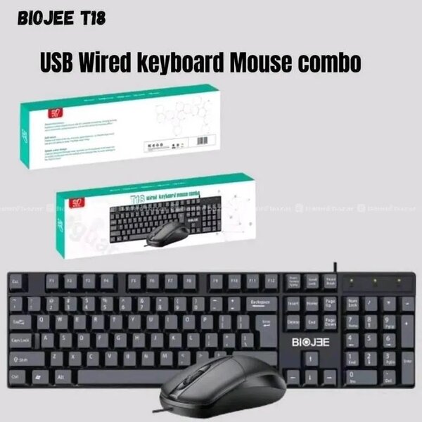 Kit clavier + souris filaire