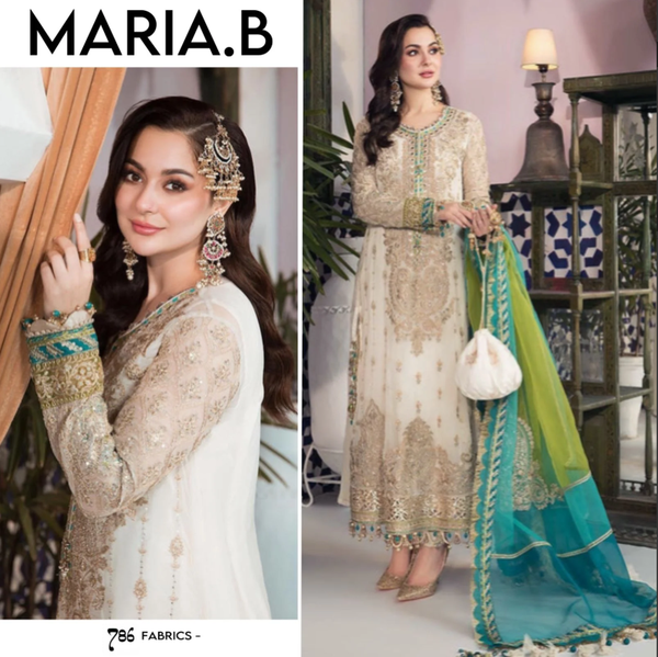 MARIA.B | White Chiffon