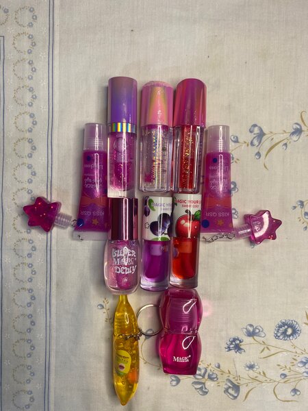 Gloss à lèvres scintillant