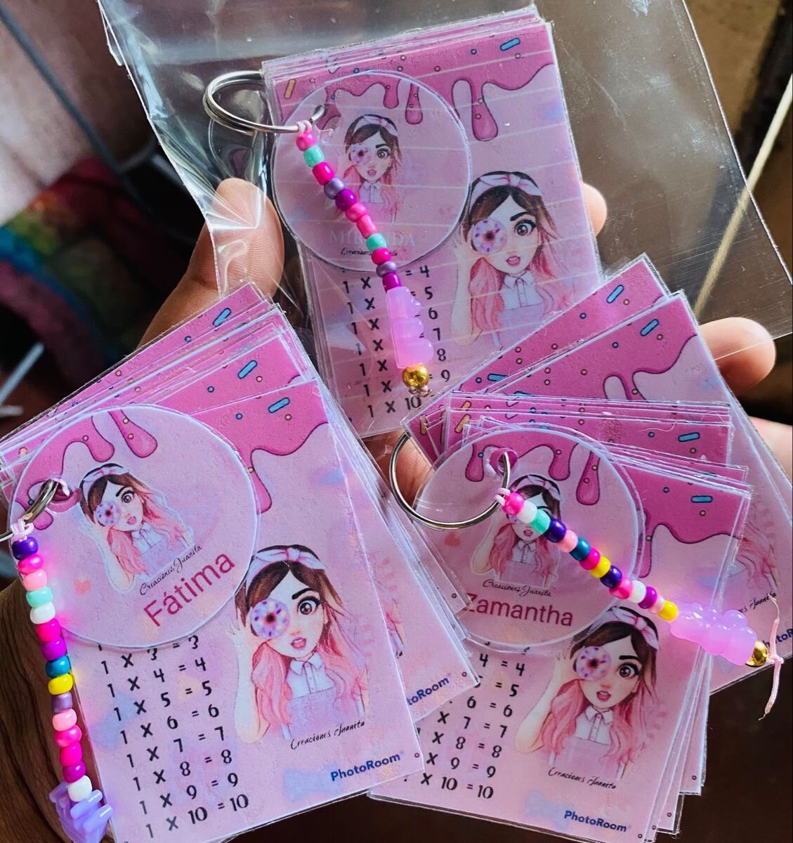 Porte-clés éducatif personnalisé