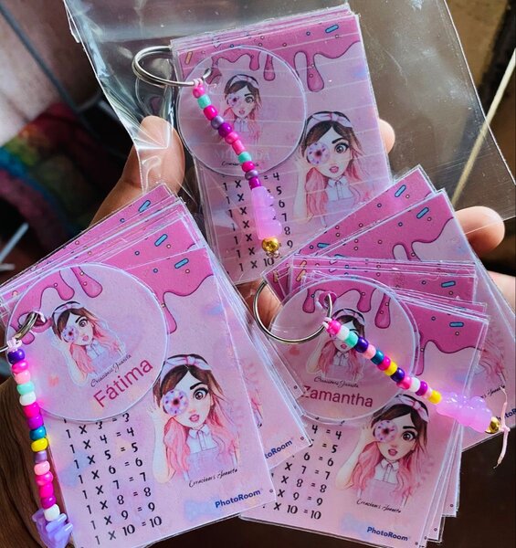 Porte-clés éducatif personnalisé