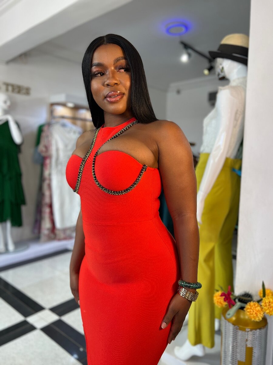 Luxury bandage dress